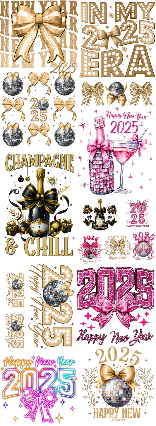 New Year's 2025| Pre-Made Gangsheet