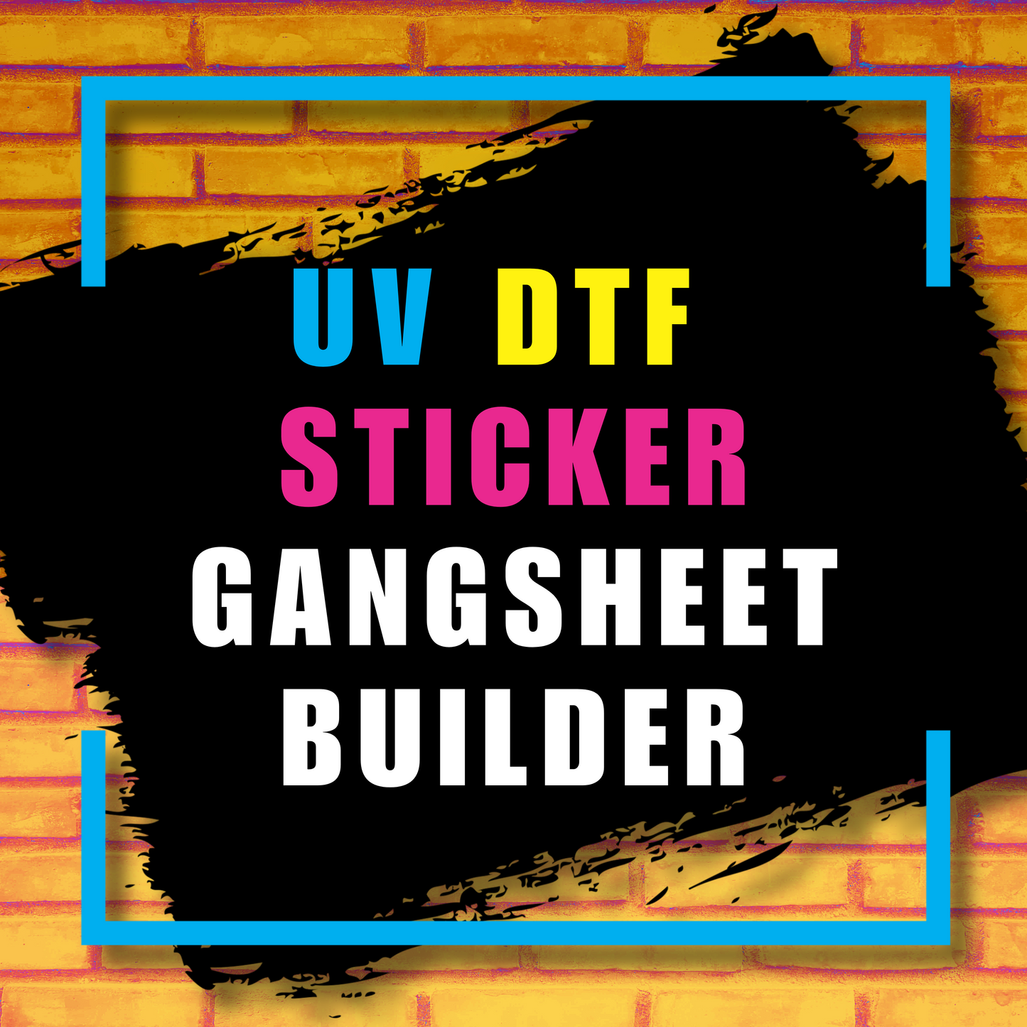 UV Sticker Gang Sheet Builder